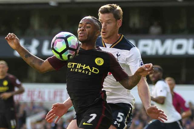 Sterling - Tottenham x Manchester City