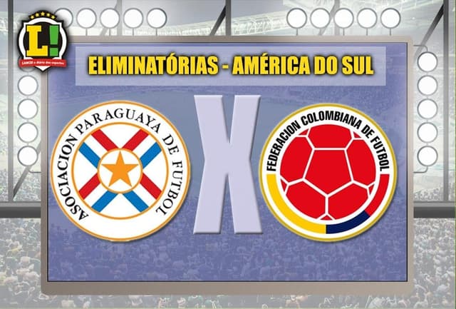 Apresentação Paraguai x Colômbia Eliminatórias da América do Sul