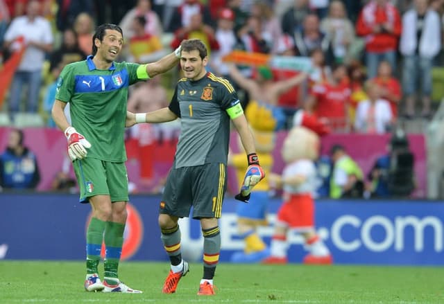 Buffon e Casillas