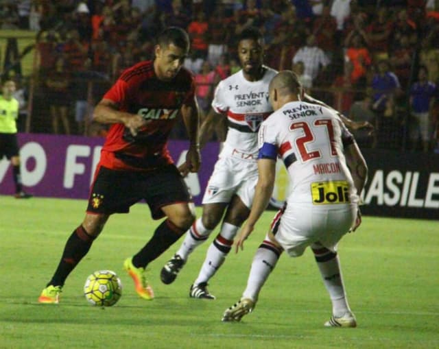 Diego Souza e Maicon - Sport x São Paulo