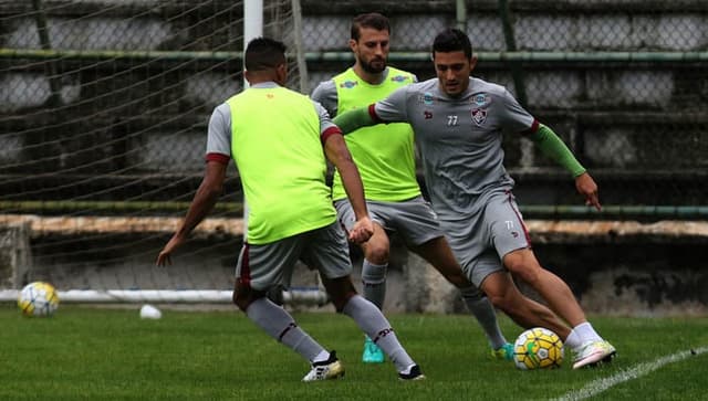 Treino do Fluminense, nas Laranjeiras 04/10