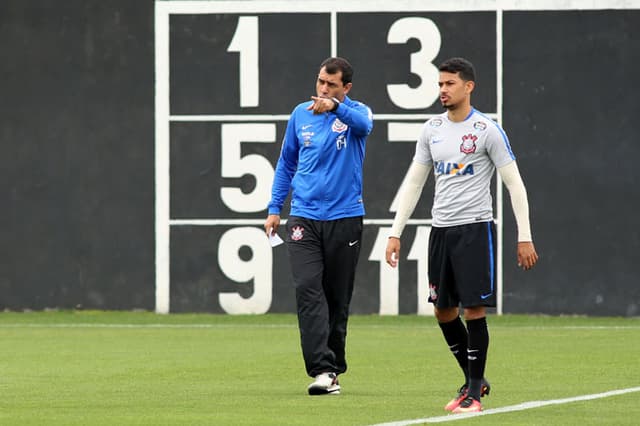 Treino do Corinthians - CT Joaquim Grava