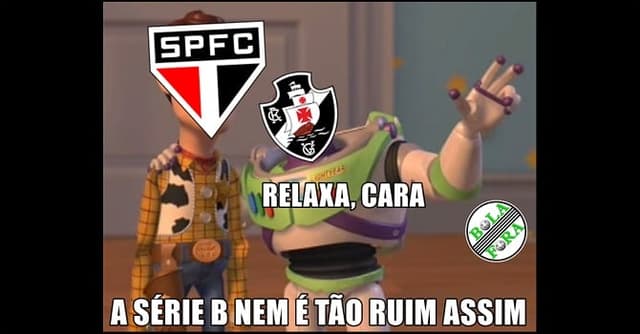 Santistas tiraram onda e tricolores sofreram com os memes