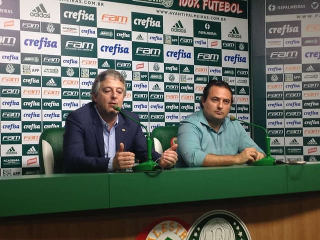 Paulo Nobre e Alexandre Mattos em entrevista nesta sexta&nbsp;