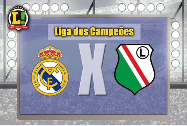 Apresentação - Real Madrid x Legia Varsóvia