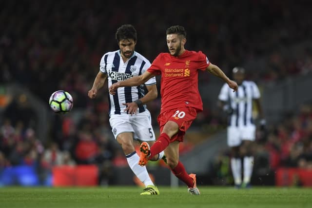 Lallana e Yacob - Liverpool x West Bromwich