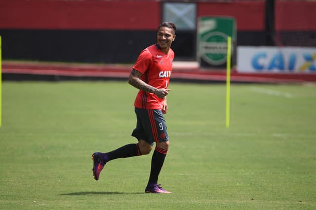 Treino Flamengo - Guerrero