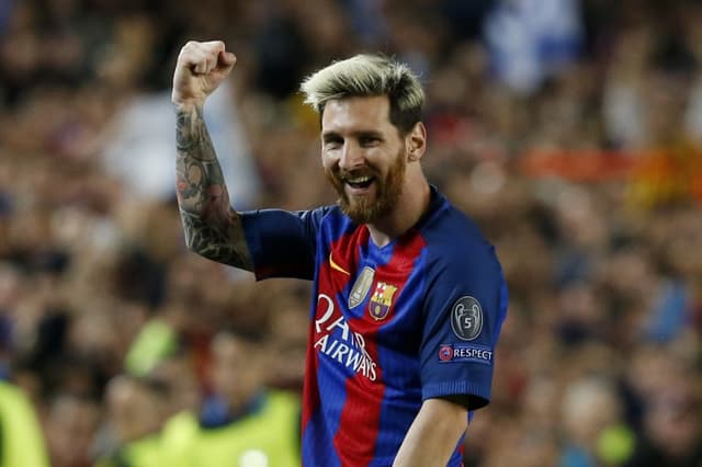 Lionel Messi fez sete gols e lidera a artilharia na Espanha