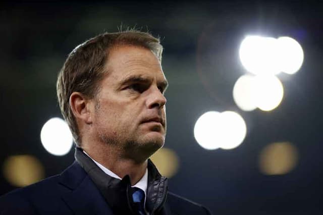 Frank de Boer - Sampdoria x Inter de Milão