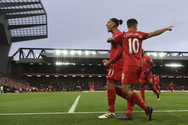 Liverpool goleia o Watford