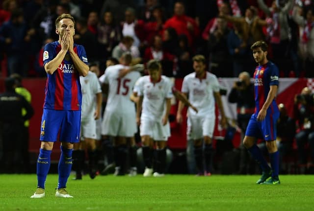 Rakitic - Sevilla x Barcelona