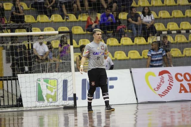 Guitta, goleiro do Timão e da Seleção Brasileira de futsal, perdeu nesta segunda-feira seu filho Enrico, de apenas dois anos