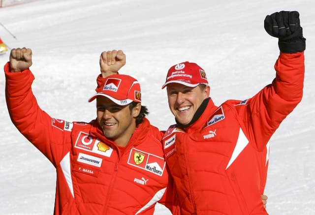 Felipe Massa assinou com a Ferrari para ser companheiro de Schumacher em 2006