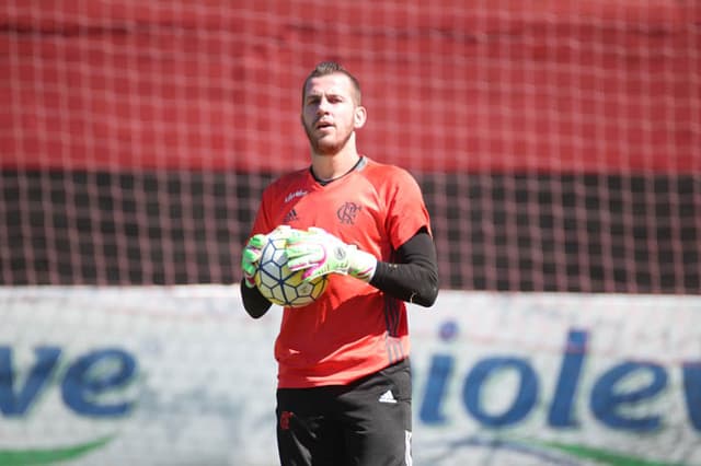 Treino Flamengo - Paulo Victor