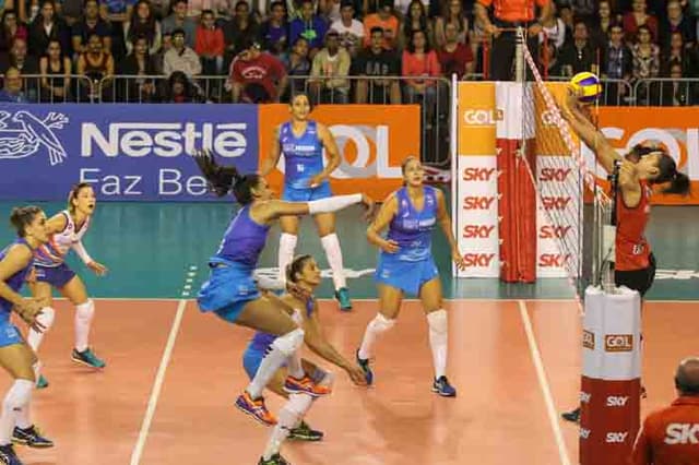 SUPERLIGA FEMININA -  Na Vila Leopoldina, Vôlei Nestlé supera o Sesi-SP