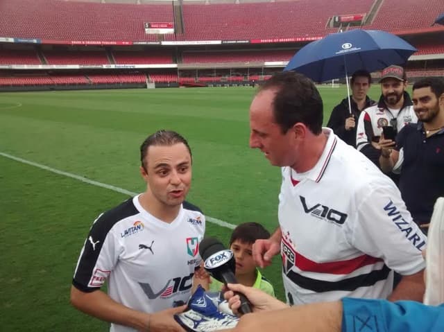 Massa e Rogério Ceni - São Paulo