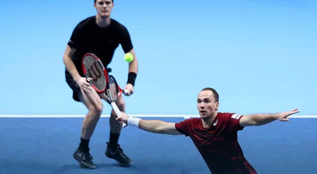 Bruno Soares e Jamie Murray no ATP Finals