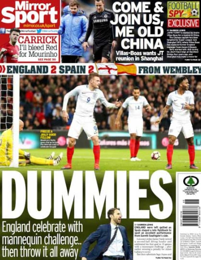 Daily Mirror - Vardy