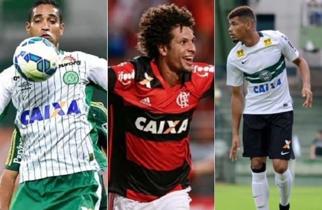 Cléber Santana, Willian Arão e Juninho