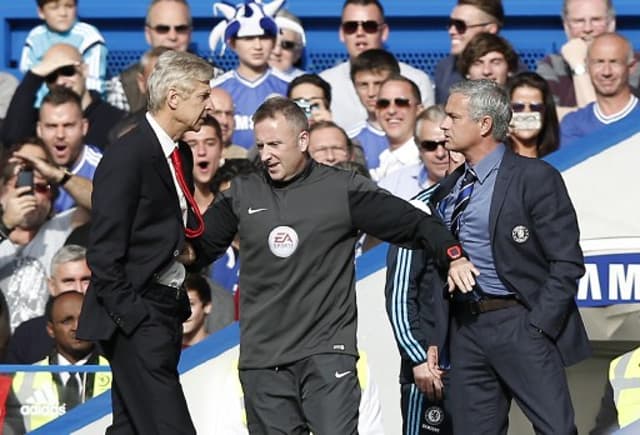 José Mourinho e Arsène Wenger