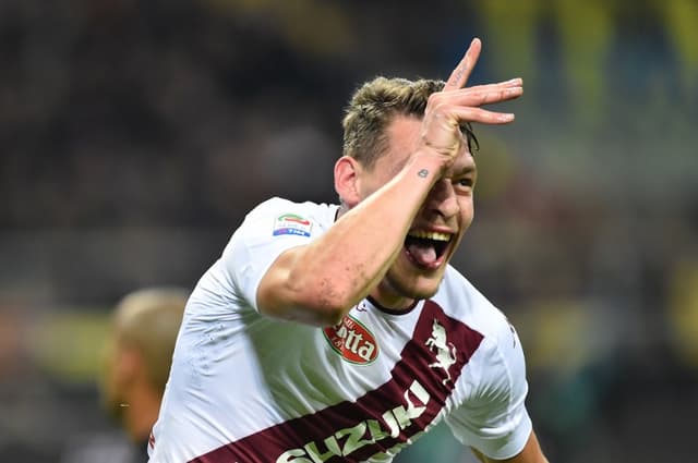 Belotti, do Torino, também tem 10 gols na Itália