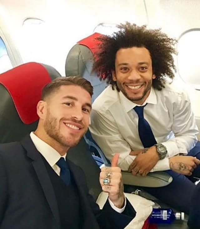 Sergio Ramos e Marcelo