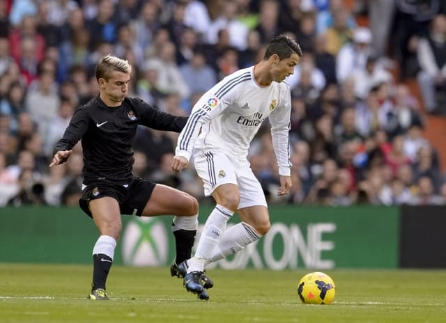 Cristiano Ronaldo e Griezmann