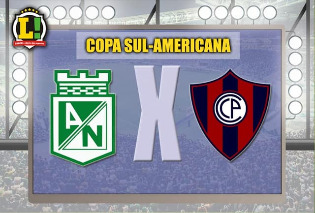 Apresentação Atlético Nacional x Cerro Porteño Copa Sul-Americanas