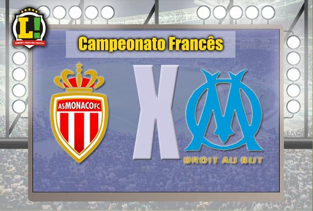 Apresentação Monaco x Olympique de Marselha Campeonato Françes