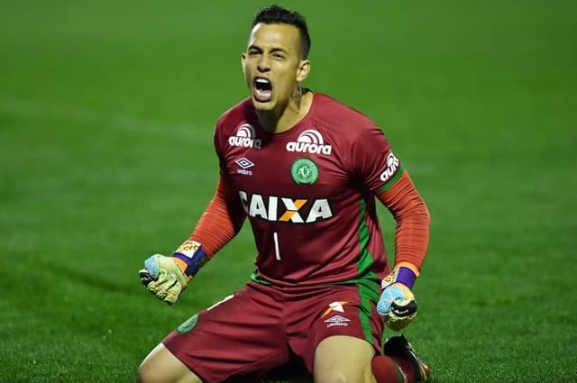 O goleiro Danilo foi um dos protagonistas da Chapecoense na campanha da Sul-Americana