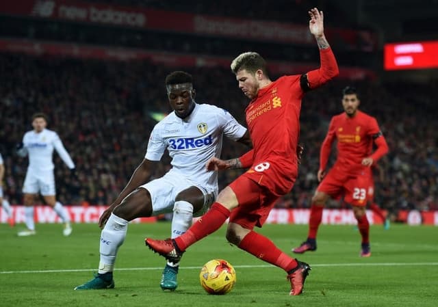 Ronaldo Vieira e Alberto Moreno - Liverpool x Leeds