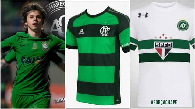 Chapecoense camisa times