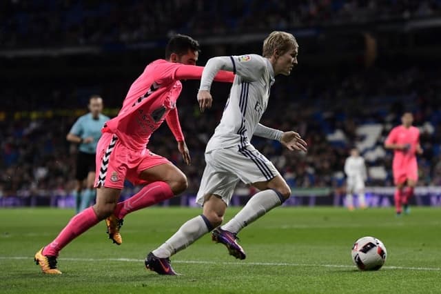 Odegaard - Real Madrid x Leonesa