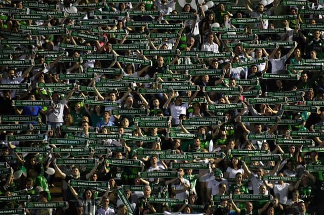 Homenagem na Arena Condá - Chapecoense