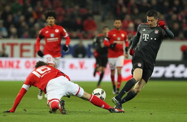 Lewandowski - Mainz x Bayern de Munique