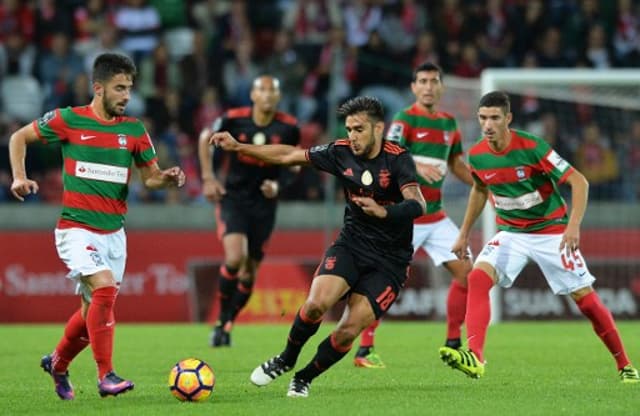 Antonio Xavier e Salvio - Marítimo x Benfica