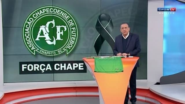 Galvão diz querer narrar jogo da Chape na Libertadores