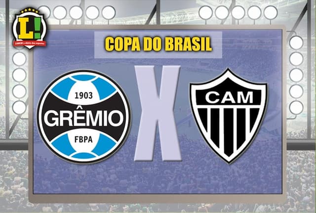 Apresentação Grêmio e Atlético-MG Copa do Brasil