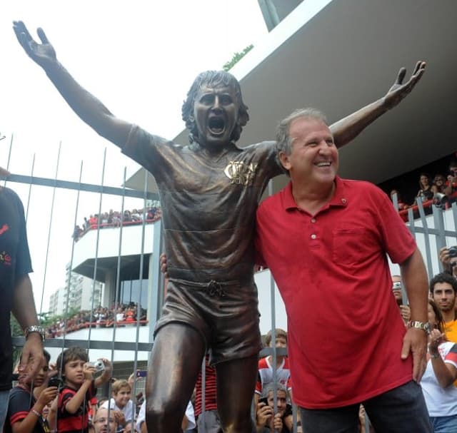 Zico - Estátua na Gávea