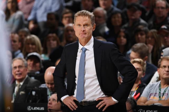 Steve Kerr, técnico do Golden State Warriors