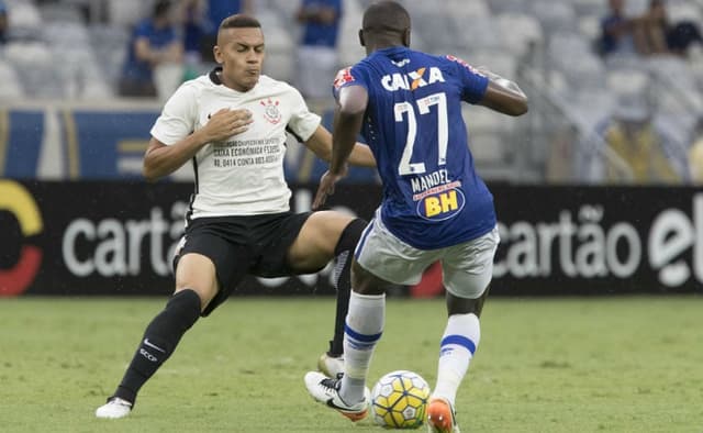 Léo Jabá atuou em duas partidas do Brasileirão, contra Inter e Cruzeiro&nbsp;