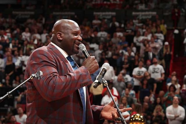 Miami Heat aposentando a camisa 32 do Shaquille O’Neal