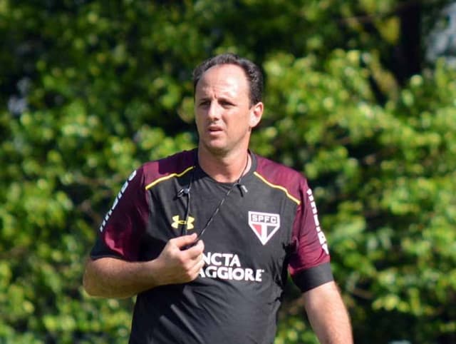 primeiro treino do tecnico Rogerio Ceni no São Paulo