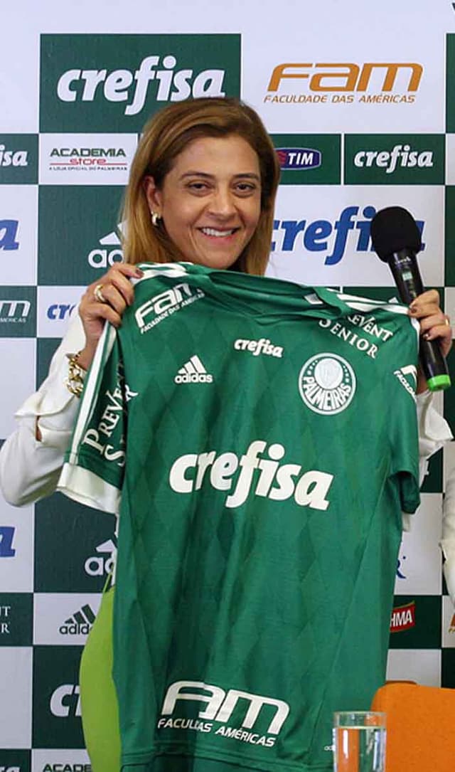 Leila Pereira - Presidente da patrocinadora do Palmeiras