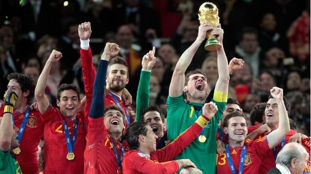 2010 - Espanha campeã