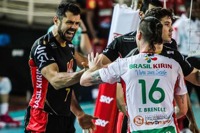 Vôlei Brasil Kirin é o quarto colocado da Superliga, com 28 pontos