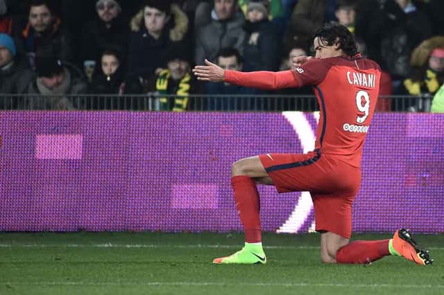 Cavani - Nantes x PSG