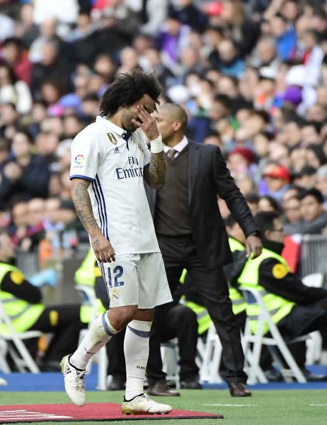 Marcelo - Real Madrid x Málaga