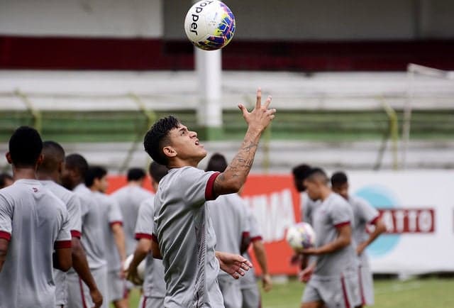 Pedro: atacante foi artilheiro nas divisões de base do Fluminense (Foto: Nelson Perez/Fluminense FC)