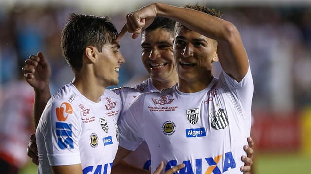 Gol do Victor Bueno - Santos x Linense